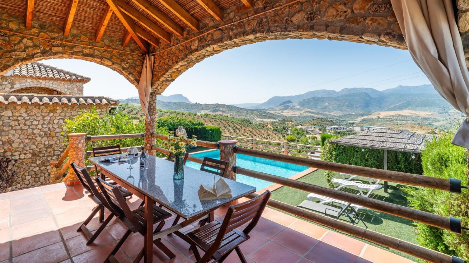 Villa Piedra De Luna Algodonales By Ruralidays Eksteriør bilde